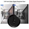 4.0 Inch Doorbell Peephole Viewer Digital Door Camera 1080P IR Night Vision Cat Eye Door Bell Outdoor Smart Home Security Camera