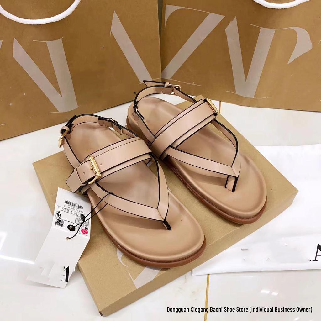 2025 Spring/Summer Non-Slip Breathable Flat Sandals - Versatile, Comfortable African Style Women's Shoes