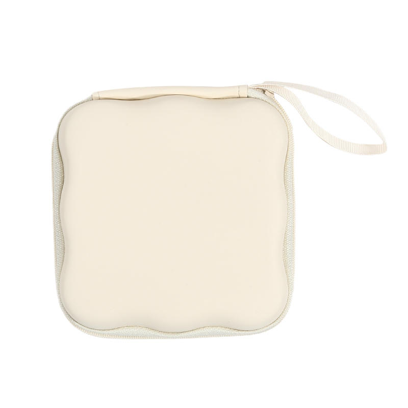 Lightweight Portable Travel Data Cable Small Storage Bag PU Zipper Bags Multifunctional Charger Protector Coin Purse