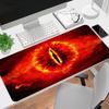 1Pc Eerie Eye Flames Gaming Mouse Pad Keyboard Desk Mat Non-slip Rubber Lock Edge Waterproof Computer Mousepad for Office Home Decor Y1632
