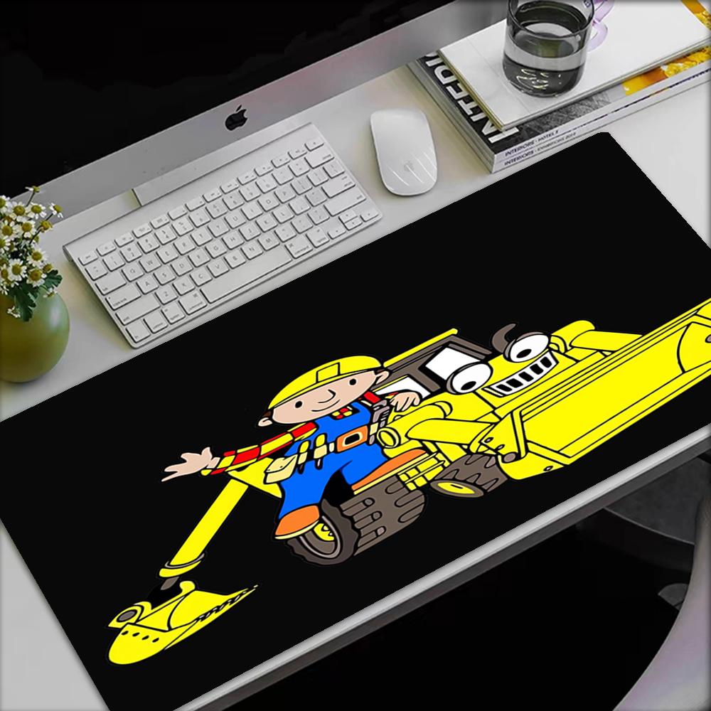 Tappetino Mouse Tema Bob Aggiustatutto, Base in Gomma Antiscivolo, Multifunzionale per Ufficio e Casa, Perfetto per la Personalizzazione dello Spazio di Lavoro.