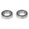 Pack Of 2 6902-2RS/6902ZZ 15x28x7mm Thin Section Deep Groove Ball Bearing New