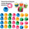 10/24/30Pcs Thread Spool Huggers Bobbin Clamps Silicone Thread Holders For Sewing Machine Bobbin Small Clips Sewing Accessories