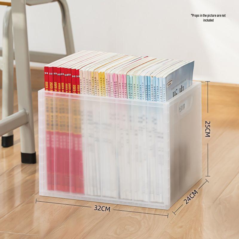 Aufbewahrungsbox für Riemenscheibenbücher mit großer Kapazität für den Klassenzimmergebrauch