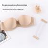 Reggiseno Push-Up Senza Spalline con Incrocio Senza Cuciture per Abiti da Sposa e da Sera