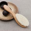 Goat Hair Brush Baby Hair Brush with Wooden Handle Super Soft Hair Brush