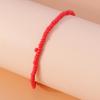 Summer Bohemian Rice Bead Anklet - Fresh European & American Beach Style
