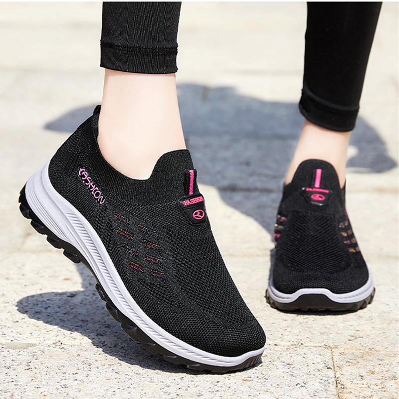 

Spring Summer Fashionable Breathable Comfortable Walking Shoes New Lightweight Casual Wear-resistant Vulcanized Shoes Sneakers 36
