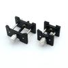 2Pcs Watch Movement Holder ABS Plastic Black Man Lady Mechanical Watch Movement Clamp Tools for Watchmakers