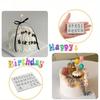 Silicone Alphabet and Number Molds for Baking, Includes Uppercase and Lowercase Letters Ideal for Fondant Kitchen Baking Tools