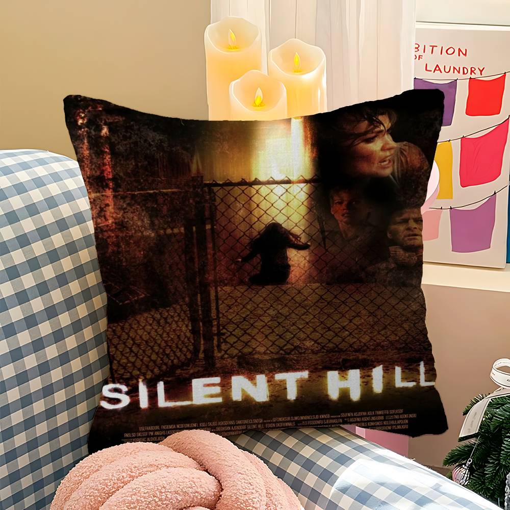Classic Movie Horror Thriller Silent Hill Pillowcases Home Bedding Decorative Pillow Cover Wedding Super Soft Pillow Case