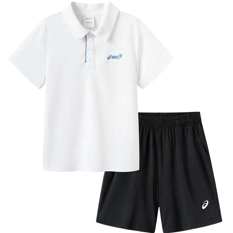 ASICS Kids  Quick-Dry Tennis Polo Sport Set 120