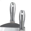 Stainless Steel Bucket Scoop Arc-shape Shovel Bucket Scoop Drywall and Plaster Tool for Drywall Finishing