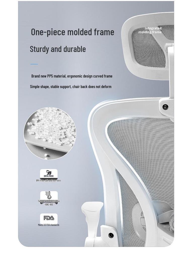 Ergonomic Study & Office Chair: Comfortable, Reclining, Adjustable—Stay Energized During Long Sessions