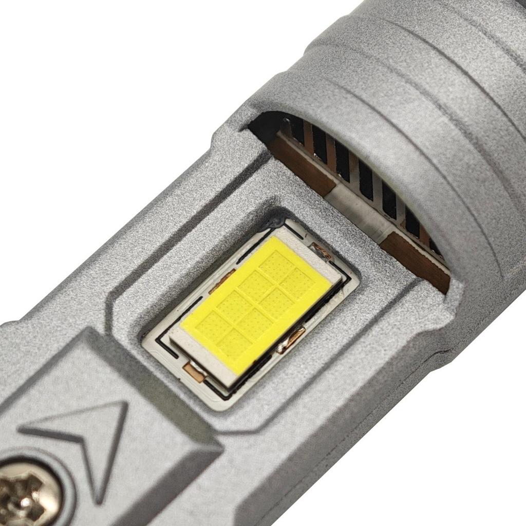 2 Pcs H11 LED Bulbs 12V CANBUS CSP Short 6000lm New Off-Road