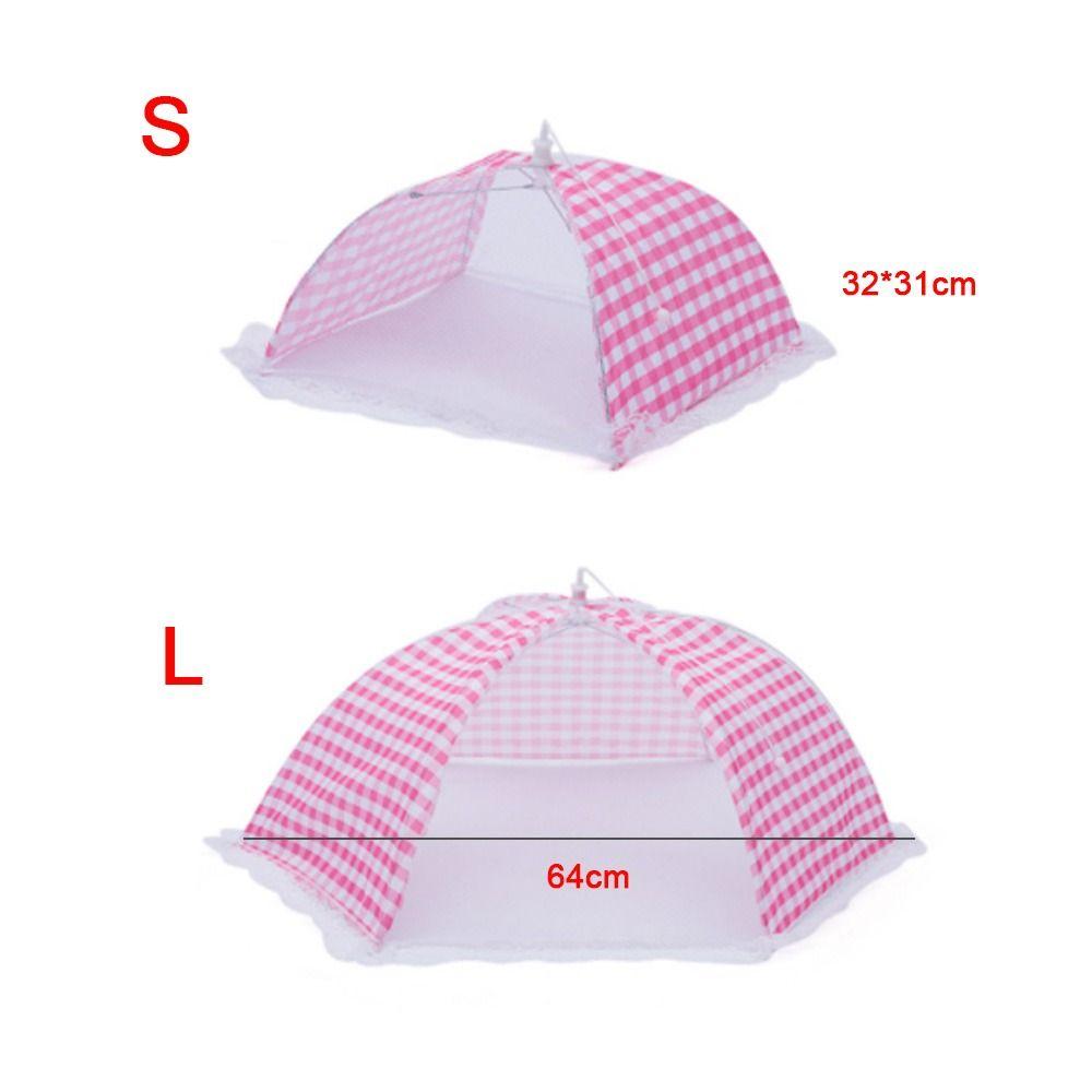 Foldable Lace Dining Table Anti Mosquito Net Food Lid Table Cover Food Cover Meal Cover