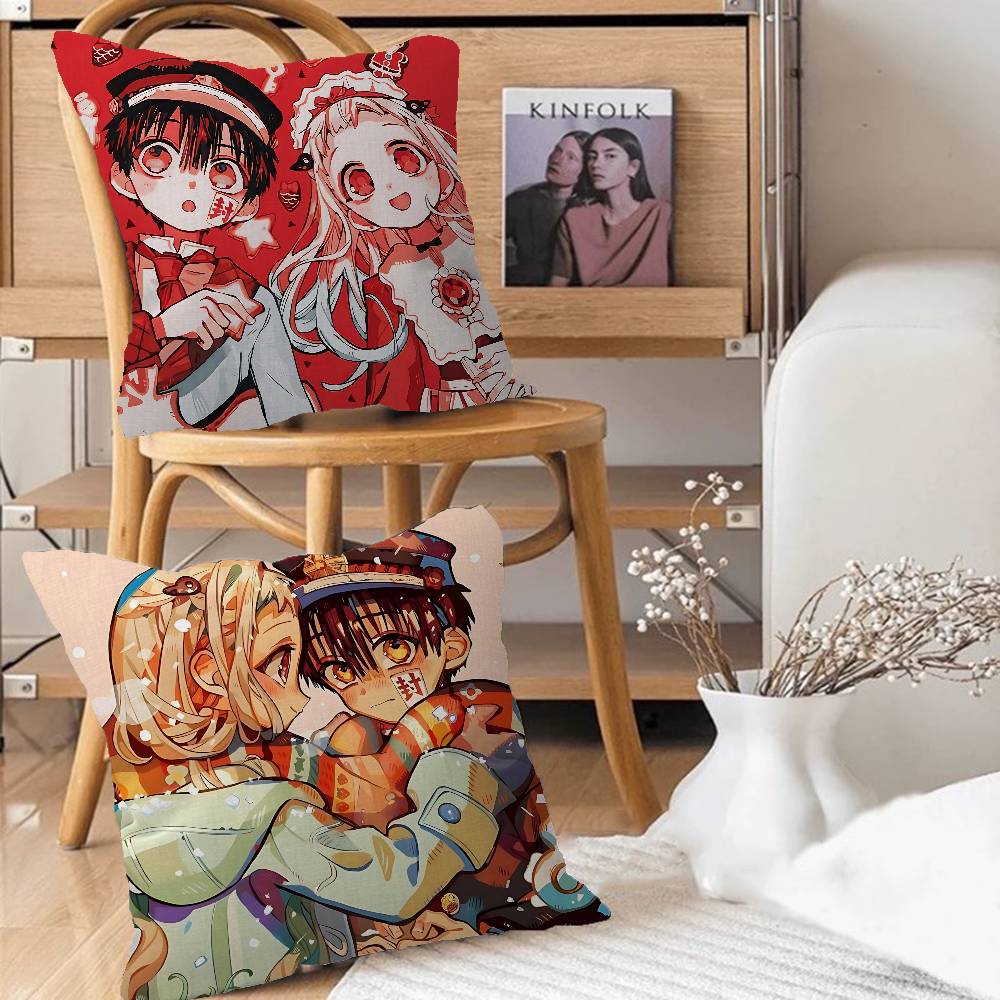 HanakoS Anime Kun Yashiro Pillow Case Removable Washable Cushion Cover – All-Season Soft Linen