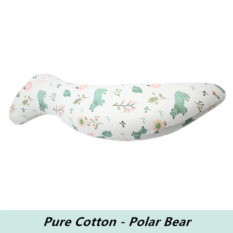 Boyfriend S-shaped Thailand Original Natural Latex Safety Pillow Memory Foam Pregnant Side Sleeping Leg Pillow Massage Pillows