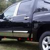 6x Chrome Car Window Pillar Post Accessories For Nissan Titan Crew Cab 2004-2015