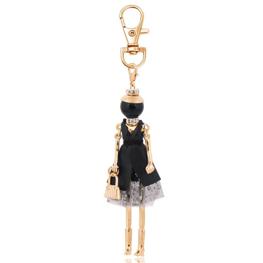 Fashion Keychain For Women Charm Key Chain Bag Pendant Holder Jewelry Handmade Girl Gift Jewelry