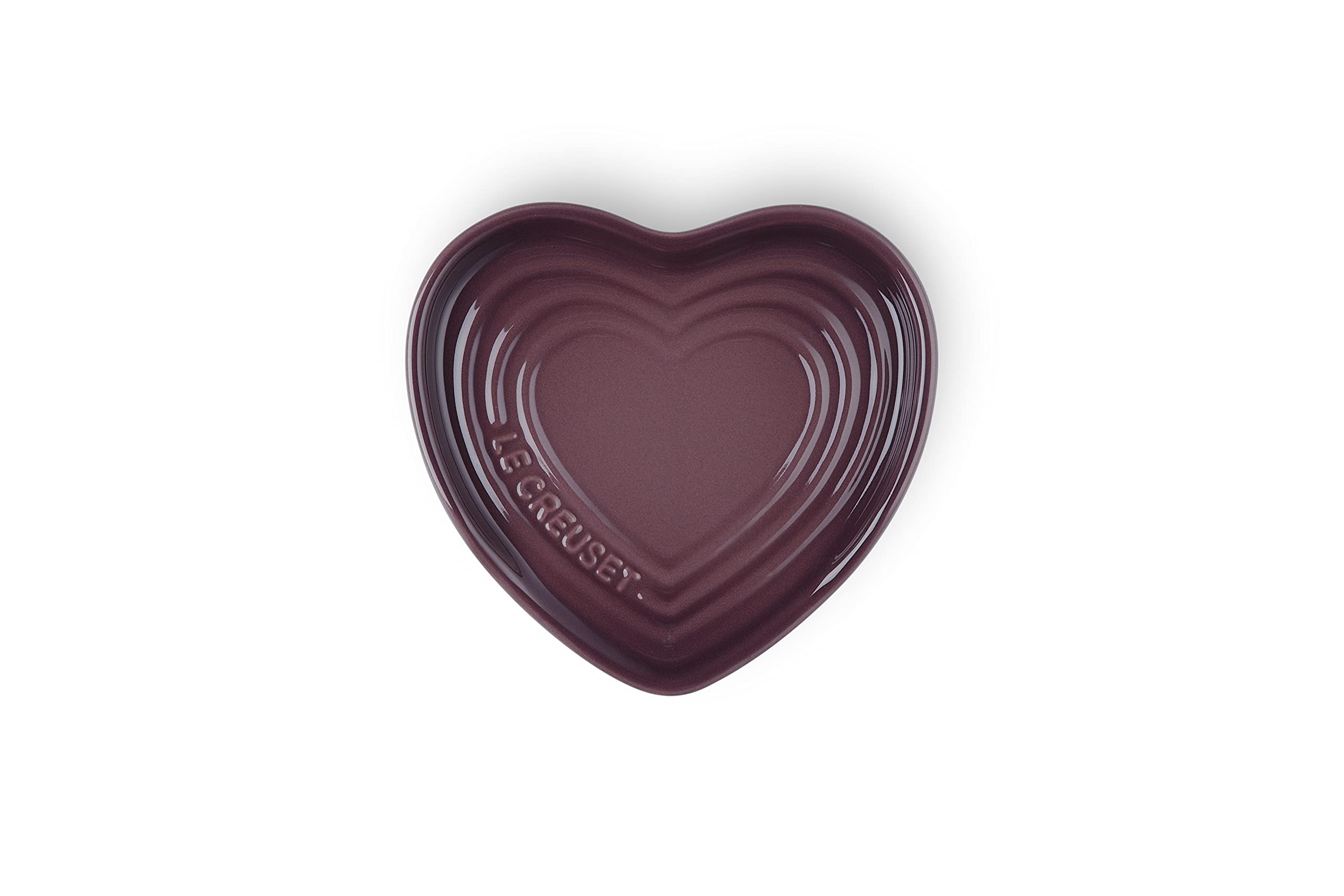 

Le Creuset Heart Spoon Rest with Fig Design, Heat and Cold Resistant, Microwave and Oven Safe [Official Japanese Product]
