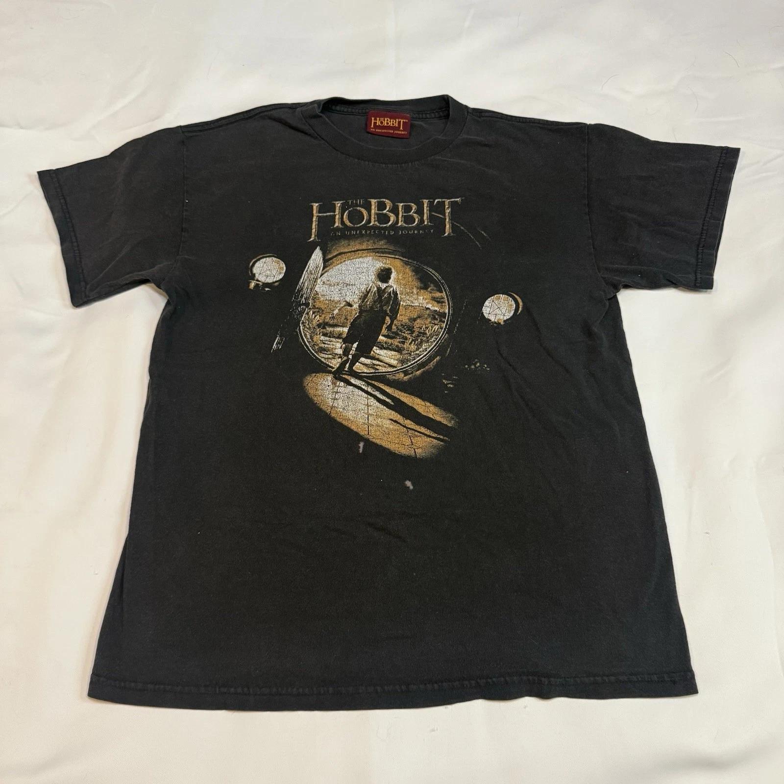 Vintage  The Hobbit  Promo T-T-Shirt | Med - An Unexpected Journey OFFICAL Movie 2XL
