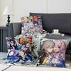 H-HONKAI IMPACTs Office Cushion Pillowcase Car Cushion Cover45X45CM Lumbar Pillowcase Sofa Pillowcover