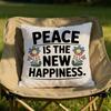 serene peace Cushion Cover Soft Reversible  Durable Pillow Cover  MultiScene Use for Home  Car Daily Comfort