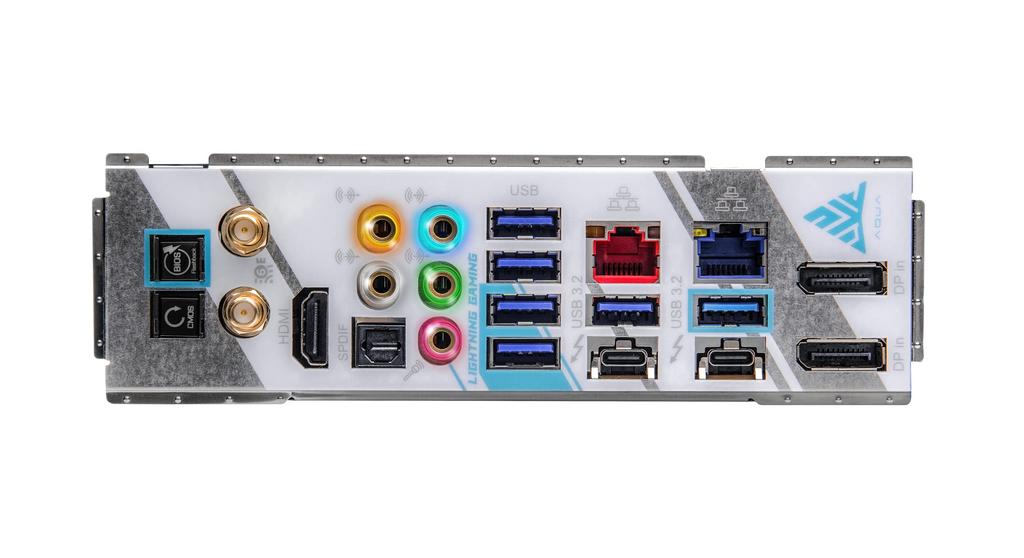 Asrock Motherboard Z690 AQUA Intel Z690 Serie CPU Kompatibles Z690 Motherboard Autorisierter Distributor (LGA1700) E-ATX [Inlandsprodukt]