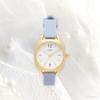 FIELD WORK MKS2513-4 women's analog wristwatch with silicone strap, gold, blue