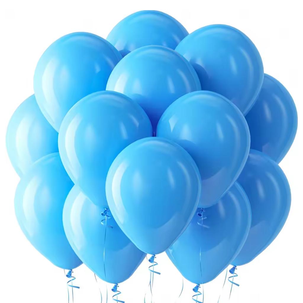 20 Stück 5/10/12 Zoll Pastellrosa Ballons Weiß Sand Blau Ballon Babyparty Geburtstagsparty Hochzeit Abschluss Dekorationen Globos