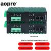 Convertor Industrial Serial la Fibra Optica AOPRE RS485/422/232