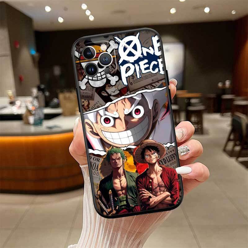 One Piece Luffy Zoro Phone Case for Motorola Edge 60 60s 70 G86 G56 G54 E14 G04S G45 G54 G64 X30 X40 X50 S30 S50 Pro Power Tylus