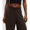 Lululemon Becalm Mid Rise Wide Leg Pant Walnut Crunch