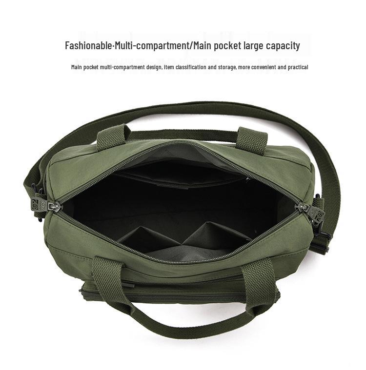 2026 Women's Versatile Lightweight Nylon Crossbody Bag - Wear-Resistant, Large Capacity for Casual Travel