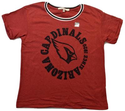 Junk Food Damen NFL Arizona Cardinals Kick Off Shirt Neu S