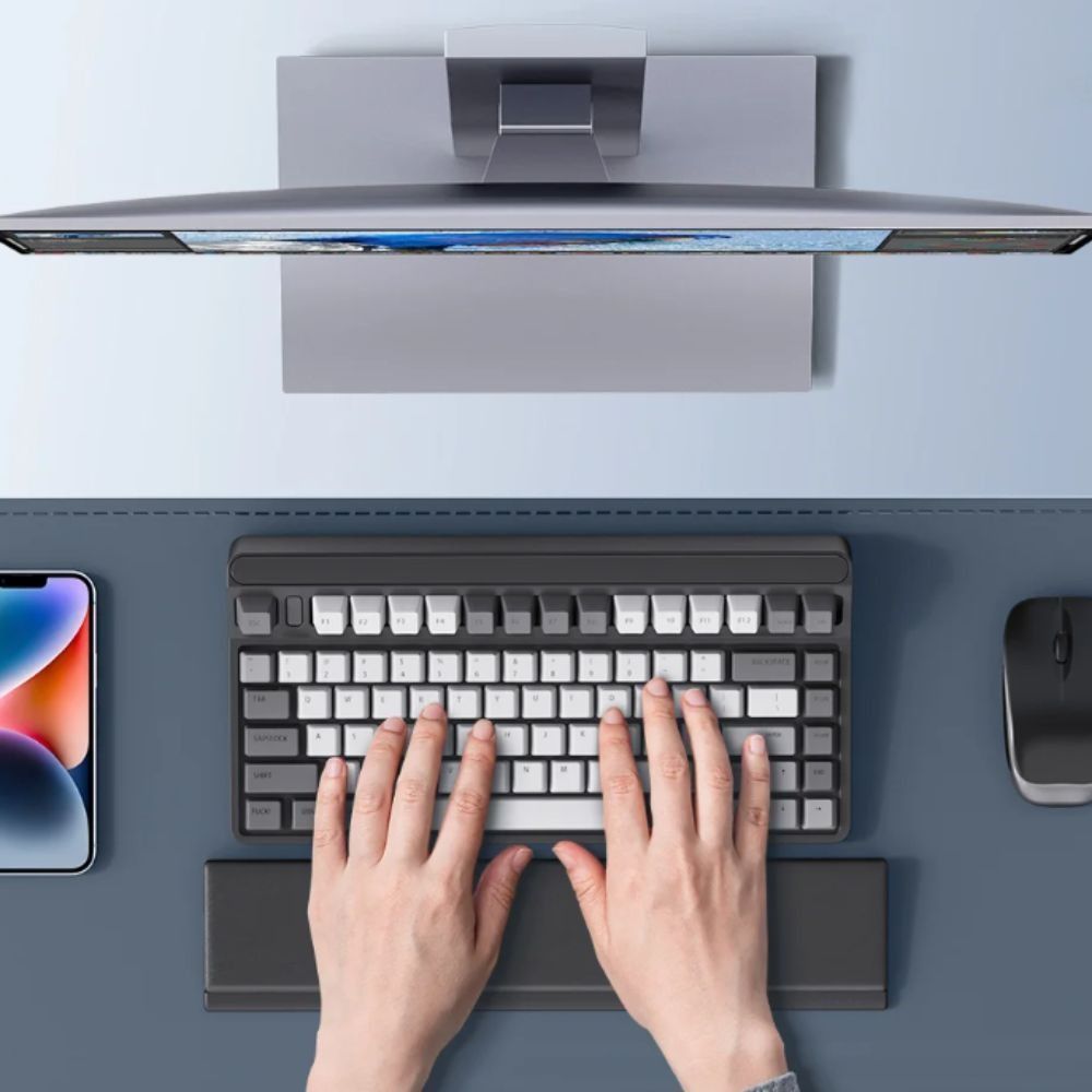 Stauraum Ergonomische Handstütze Gummibasis Tastatur Handgelenkauflage Handgelenkauflage Pad PC-Nutzung
