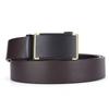High-End First-Layer Cowhide Belt Men'S Belt Automatic Buckle Pure Cowhide Simple Casual Business Men'S Belt