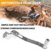 Motorcycle Gear Shift Lever Pedal Shifter Lever Rustproof Corrosion Resistant Anti-deformation Gear Shift Lever Replacement