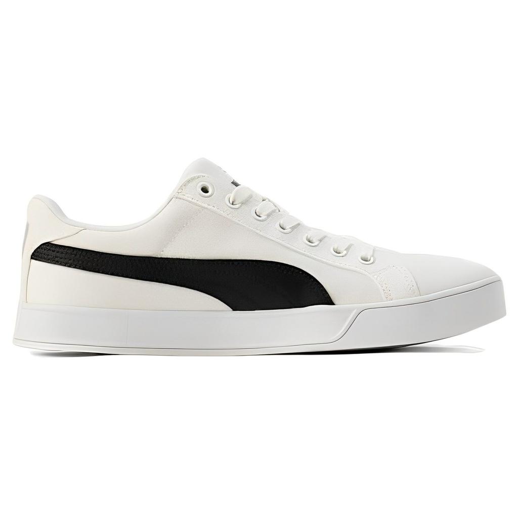 Puma Smash Slip Resistant Durable Low Top Sneakers Unisex Sneakers Black White 359914-04