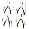 Set of 4 Circlip Pliers Holes and with 180mm for Circlip Repairs and Snap Rings (for Shafts) Spring, Length,