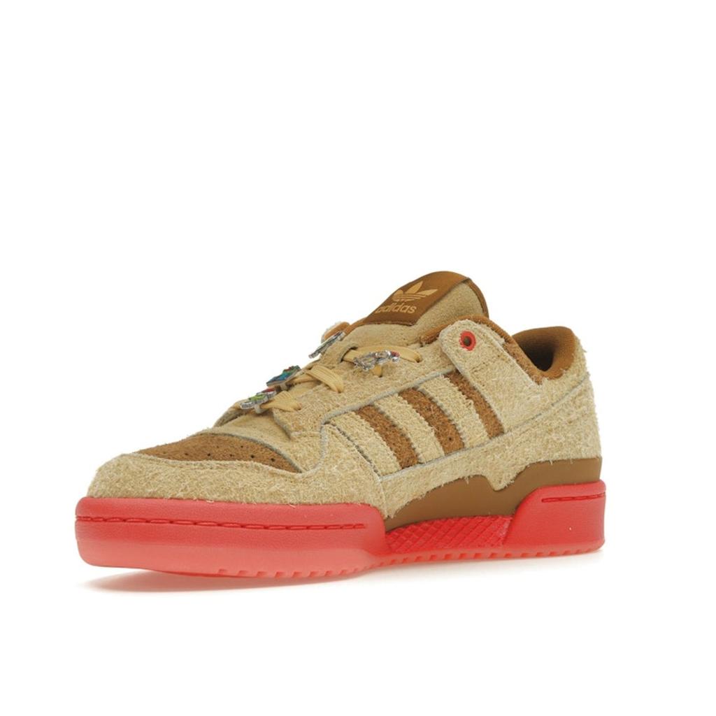 adidas Dr. Seuss x Forum Low Max Men Sneakers Tan Oat Bright-Red ID8896