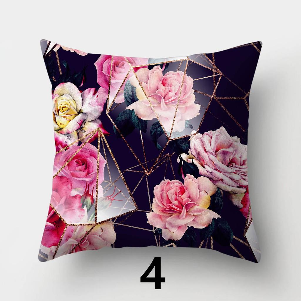 Poszewka na poduszkę z kwiatami piwonii i różami 45cmX45cm Kwadratowa poszewka na poduszkę do sofy Kwiaty w stylu vintage Poszewka na poduszkę