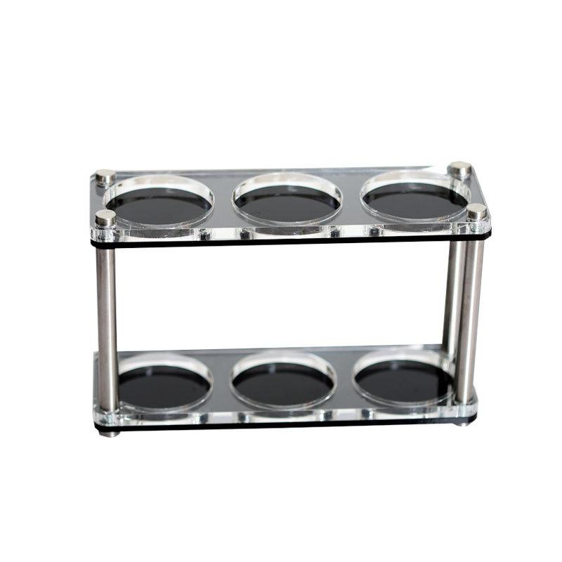 Acrylic Tamping Station Coffee Portafilter Rack Tamper Holder Distributor Holder Station for 51/54/58mm Coffee Accessories