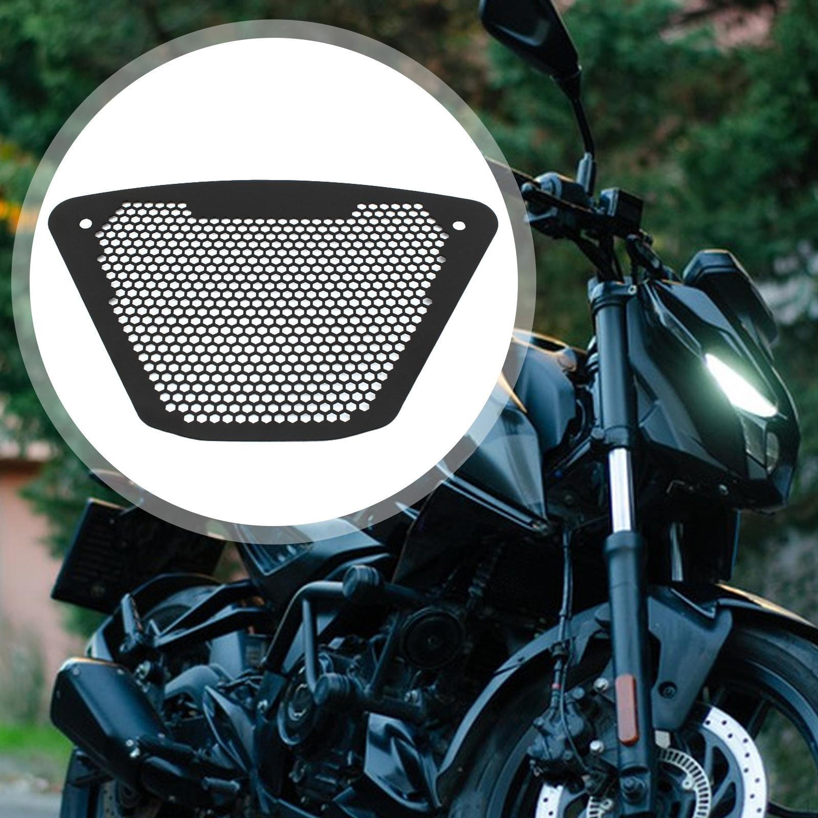 Декоративная защитная решетка радиатора мотоцикла, износостойкая, простая установка, металлическая замена