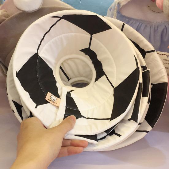 Pets Collar Cartoon Printing Design Anti-licking Cotton Anti-bite Protective Circle for Kitten