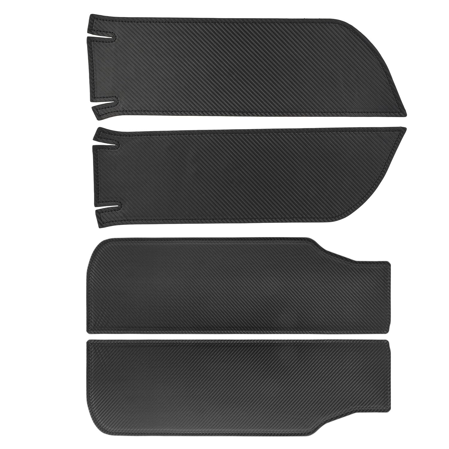 

Cartist New Door Kick Door Trim Door Door New NBOXJOY 2023 PVC Leather Door Trim Stain Scratch Kick Front Custom Hearts Set of 4 Fiber for First