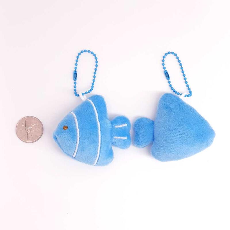 Tropical Fish Doll Keychain Key Holder