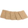100 Stück professionelle Ohrring-Ohrstecker-Halter zum Aufhängen von Kraftkarten aus Papier