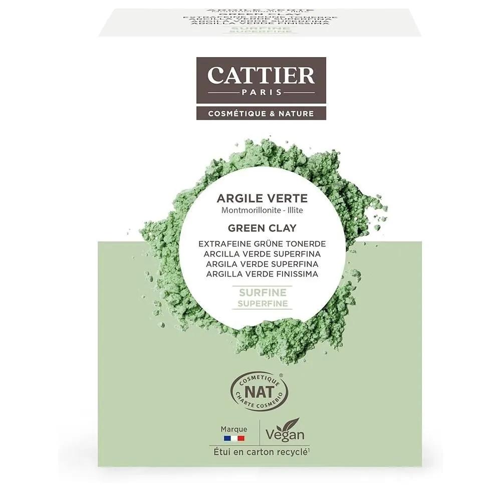 CATTIER Green Clay 750g 1 Pack CATTIER Argile verte ultra-ventile 750g